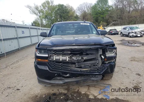 2018 Chevrolet Silverado C1500 Custom из США, поврежденный, VIN 1GCRCPEC4JZ264250